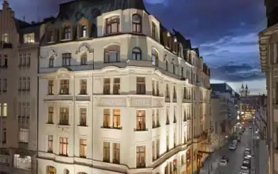 Art Nouveau Palace Hotel in Prag - Praha