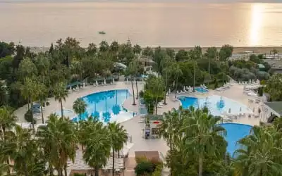 Iz Flower Side Beach Hotel mit 96 % Empfehlungsrate Iz Flower Side Beach Hotel in Side - Kumköy