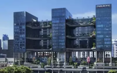 Parkroyal on Pickering mit 99 % Empfehlungsrate Parkroyal on Pickering in Singapur