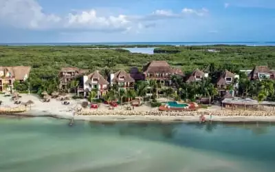 Hotel Villas Flamingos in Isla Holbox