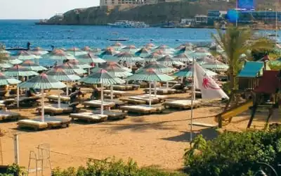 Ghazala Beach in Sharm el Sheikh-Na'ama Bay