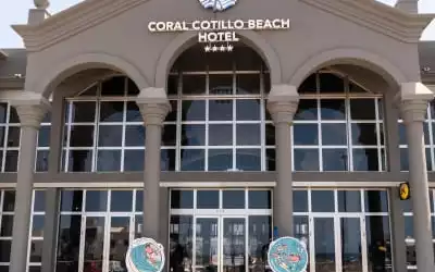 Coral Cotillo Beach in El Cotillo