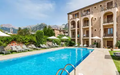 Hotel Ca'l Bisbe in Soller