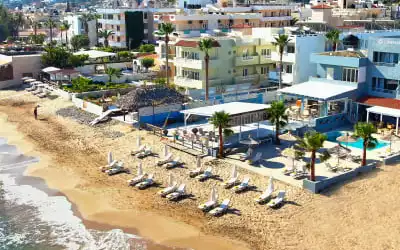 Compass Beach in Stalis
