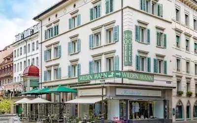 Romantik Hotel Wilden Mann mit 100 % Empfehlungsrate Romantik Hotel Wilden Mann in Luzern