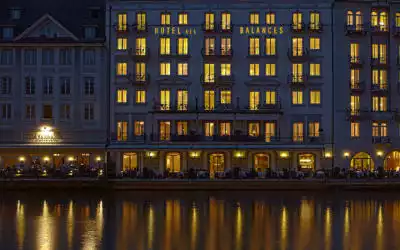 Hotel des Balances mit 87 % Empfehlungsrate Hotel des Balances in Luzern