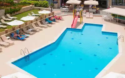 Rainbow Apartments in Stalis