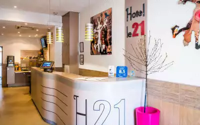Hotel Le 21 in Saint-Raphael