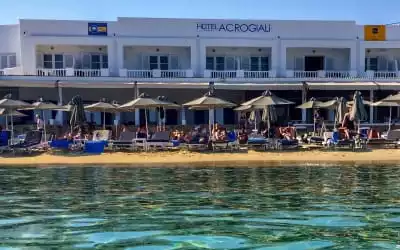 Hotel Acrogiali in Psarrou