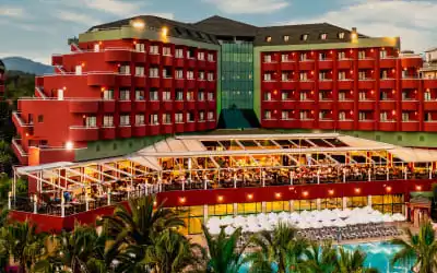 Delphin Deluxe Resort mit 99 % Empfehlungsrate Delphin Deluxe Resort in Okurcalar