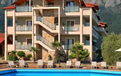 Hotel Korina mit 82 % Empfehlungsrate Hotel Korina in Skala Potamias