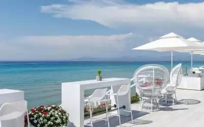 Sani Beach in Cap Sani