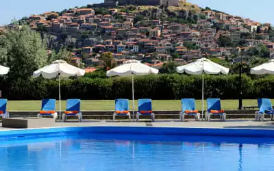 Delfina Hotel & Bungalows mit 97 % Empfehlungsrate Delfina Hotel & Bungalows in Methymna - Mithymna