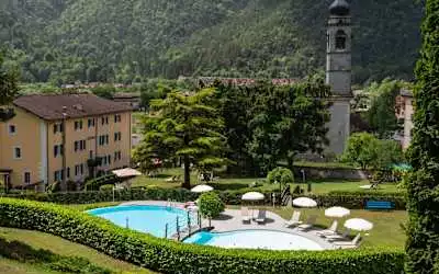 Good Life Hotel Garden in Ledro
