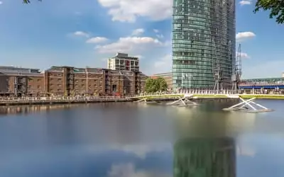 London Marriott Hotel Canary Wharf mit 99 % Empfehlungsrate London Marriott Hotel Canary Wharf in London Borough of Tower Hamlets