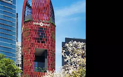 Oasia Hotel Downtown Singapore mit 99 % Empfehlungsrate Oasia Hotel Downtown Singapore in Singapur