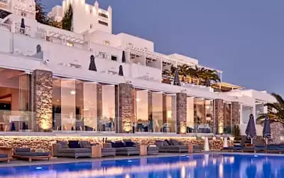 Myconian Ambassador in Psarrou