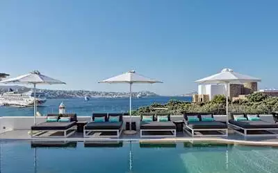 Mykonos Princess Hotel mit 100 % Empfehlungsrate Mykonos Princess Hotel in Agios Stefanos