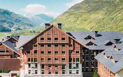 The Chedi Andermatt in Andermatt
