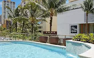 Hilton Garden Inn Waikiki Beach mit 95 % Empfehlungsrate Hilton Garden Inn Waikiki Beach in Waikiki Beach