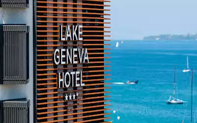 Hotel Lake Geneva mit 95 % Empfehlungsrate Hotel Lake Geneva in Versoix
