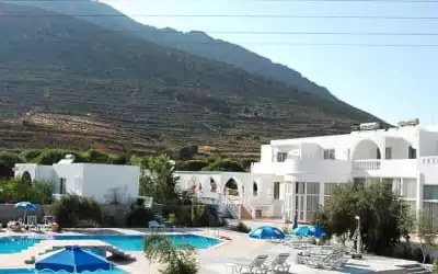 Eristos Beach Hotel in Tilos