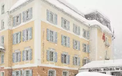 Edelweiss Swiss Quality Hotel mit 97 % Empfehlungsrate Edelweiss Swiss Quality Hotel in Sils im Engadin-Segl
