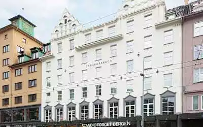 Hotel Scandic Strand mit 99 % Empfehlungsrate Hotel Scandic Strand in Bergen