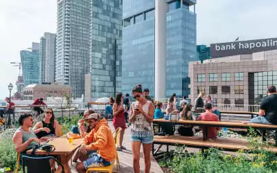 Abraham Hostel Tel Aviv mit 84 % Empfehlungsrate Abraham Hostel Tel Aviv in Tel Aviv