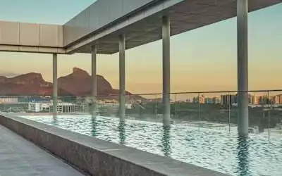 Hilton Hotel Barra Rio de Janeiro mit 100 % Empfehlungsrate Hilton Hotel Barra Rio de Janeiro in Barra da Tijuca