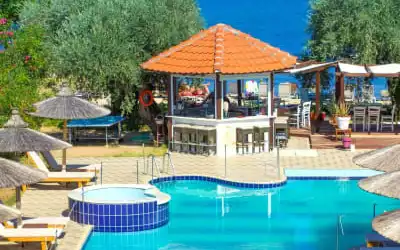 Hotel Aegean Sun mit 95 % Empfehlungsrate Hotel Aegean Sun in Skala Rachoni