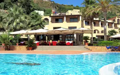 Hotel Aktea in Lipari Stadt [Lipari]