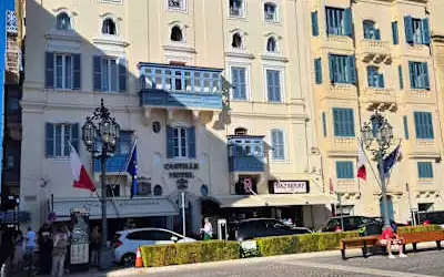 Hotel Castille in Valletta